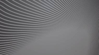 Çizgili çizgi çizgi vektör resmine sahip koyu gri soyut arkaplan