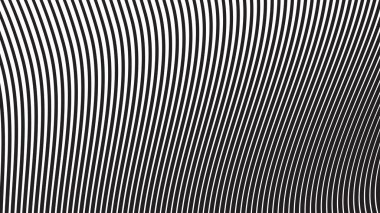 Siyah eğri çizgisi soyut arkaplan vektör resmi