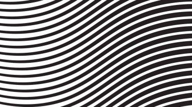 Siyah eğri çizgisi soyut arkaplan vektör resmi