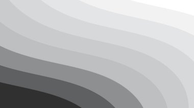 Gri dalga kağıdı soyut arkaplan vektör resmini kesti