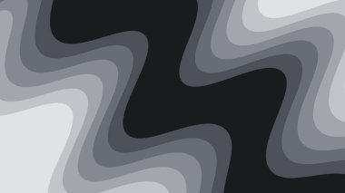 Gri dalga kağıdı soyut arkaplan vektör resmini kesti