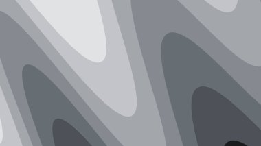 Gri dalga kağıdı soyut arkaplan vektör resmini kesti