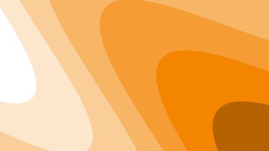 Turuncu dalga kağıdı arkaplan veya sunum için soyut arkaplanı kes