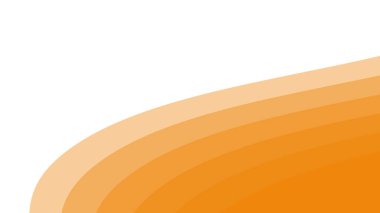 Turuncu dalga kağıdı arkaplan veya sunum için soyut arkaplanı kes