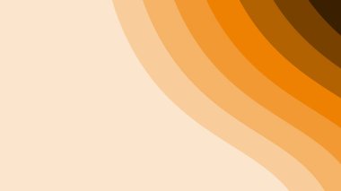 Turuncu dalga kağıdı arkaplan veya sunum için soyut arkaplanı kes
