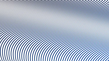 Koyu mavi çizgiler eğri çizgisi soyut arkaplan