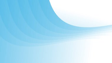 Arkaplan veya sunum için mavi ışık gradyanı soyut arkaplan