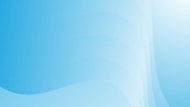 Arkaplan veya sunum için mavi ışık gradyanı soyut arkaplan