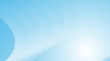 Arkaplan veya sunum için mavi ışık gradyanı soyut arkaplan