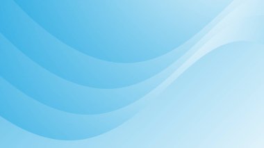 Arkaplan veya sunum için mavi ışık gradyanı soyut arkaplan