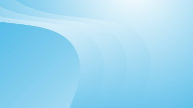 Arkaplan veya sunum için mavi ışık gradyanı soyut arkaplan