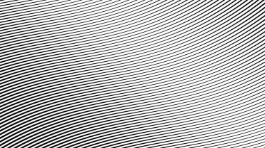 Arkaplan veya sunum için siyah ve beyaz eğimli çizgiler arkaplan vektör resmi