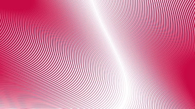 Arkaplan veya sunum için kırmızı eğri çizgisi soyut arkaplan vektör resmi