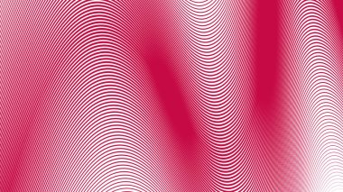 Arkaplan veya sunum için kırmızı eğri çizgisi soyut arkaplan vektör resmi