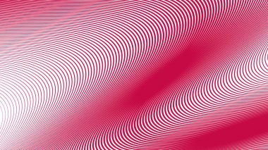 Arkaplan veya sunum için kırmızı eğri çizgisi soyut arkaplan vektör resmi