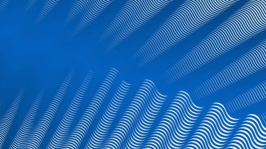 Mavi dalga çizgileri soyut arkaplan