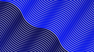 Mavi dalga çizgileri soyut arkaplan