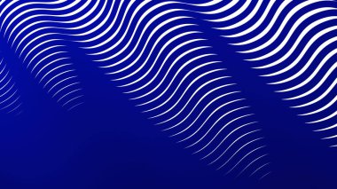 Mavi dalga çizgileri soyut arkaplan