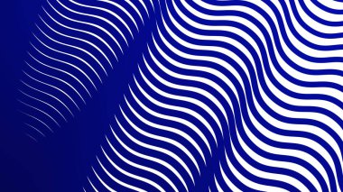 Mavi dalga çizgileri soyut arkaplan