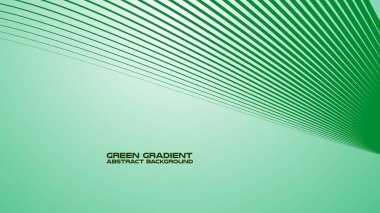 Arkaplan veya sunum için eğri çizgi soyut arkaplan ile yeşil gradyan