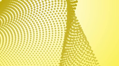 Arkaplan veya sunum için sarı yarım tonlu soyut arkaplan