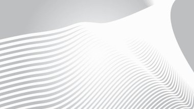 Arkaplan veya sunum için gri eğimli satırlar soyut arkaplan