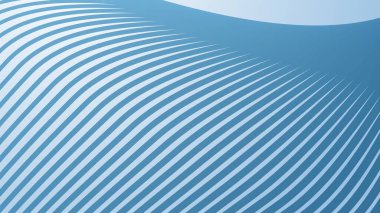 Bebek Mavi arkaplan, arkaplan veya sunum için çizgili eğri çizgileri ile soyut arkaplan