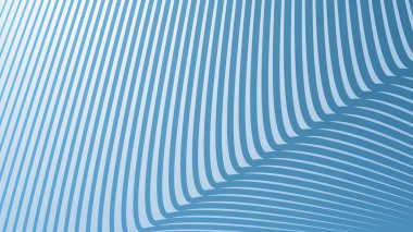 Baby Blue abstract background with stripes curve lines for backdrop or presentation