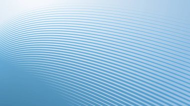 Bebek Mavi arkaplan, arkaplan veya sunum için çizgili eğri çizgileri ile soyut arkaplan