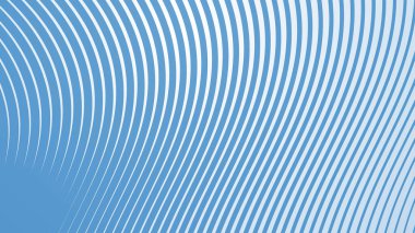 Bebek Mavi arkaplan, arkaplan veya sunum için çizgili eğri çizgileri ile soyut arkaplan