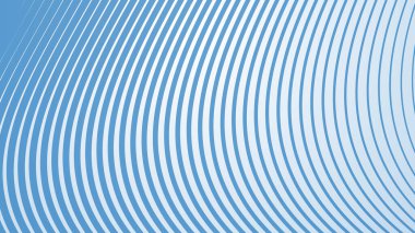 Bebek Mavi arkaplan, arkaplan veya sunum için çizgili eğri çizgileri ile soyut arkaplan