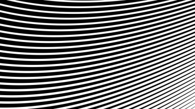 Siyah ve beyaz çizgiler arkaplan veya kumaş biçimi için soyut arkaplan