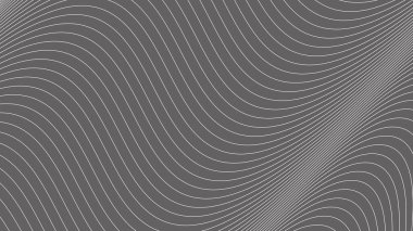 Gri ve beyaz çizgiler arkaplan veya kumaş biçimi için soyut desen arkaplanı