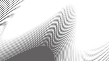 Gri ve beyaz çizgiler arkaplan veya kumaş biçimi için soyut desen arkaplanı