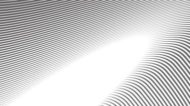Gri ve beyaz çizgiler arkaplan veya kumaş biçimi için soyut desen arkaplanı