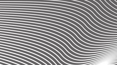 Gri ve beyaz çizgiler arkaplan veya kumaş biçimi için soyut desen arkaplanı