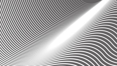 Gri ve beyaz çizgiler arkaplan veya kumaş biçimi için soyut desen arkaplanı