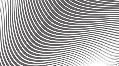 Gri ve beyaz çizgiler arkaplan veya kumaş biçimi için soyut desen arkaplanı