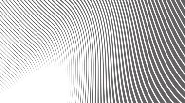 Gri ve beyaz çizgiler arkaplan veya kumaş biçimi için soyut desen arkaplanı