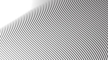 Gri ve beyaz çizgiler arkaplan veya kumaş biçimi için soyut desen arkaplanı