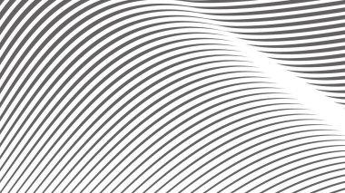 Gri ve beyaz çizgiler arkaplan veya kumaş biçimi için soyut desen arkaplanı