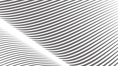 Gri ve beyaz çizgiler arkaplan veya kumaş biçimi için soyut desen arkaplanı