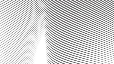 Gri ve beyaz çizgiler arkaplan veya kumaş biçimi için soyut desen arkaplanı