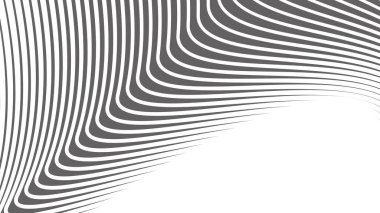 Gri ve beyaz çizgiler arkaplan veya kumaş biçimi için soyut desen arkaplanı