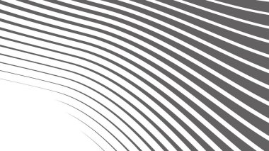 Gri ve beyaz çizgiler arkaplan veya kumaş biçimi için soyut desen arkaplanı