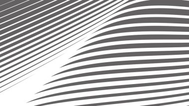 Gri ve beyaz çizgiler arkaplan veya kumaş biçimi için soyut desen arkaplanı