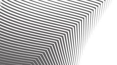 Gri ve beyaz çizgiler arkaplan veya kumaş biçimi için soyut desen arkaplanı