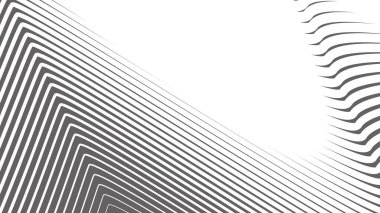 Gri ve beyaz çizgiler arkaplan veya kumaş biçimi için soyut desen arkaplanı