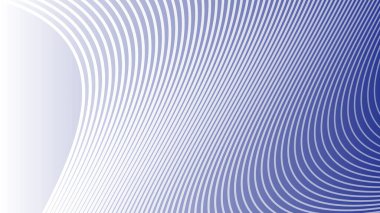 Arkaplan veya sunum için soyut arkaplan çizgisi çizgisi olan mavi gradyan