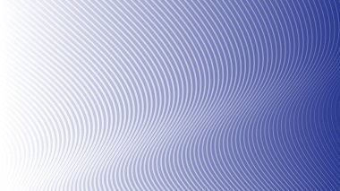 Arkaplan veya sunum için soyut arkaplan çizgisi çizgisi olan mavi gradyan